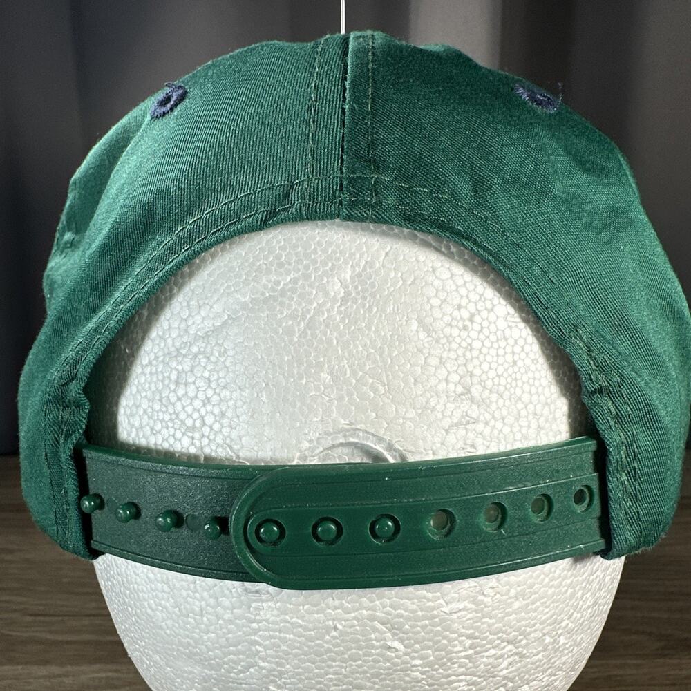 Vintage McDonalds Hat 90s Employee Uniform Fast Food Cap MCD Arch Logo Snapback - Picture 5 of 8